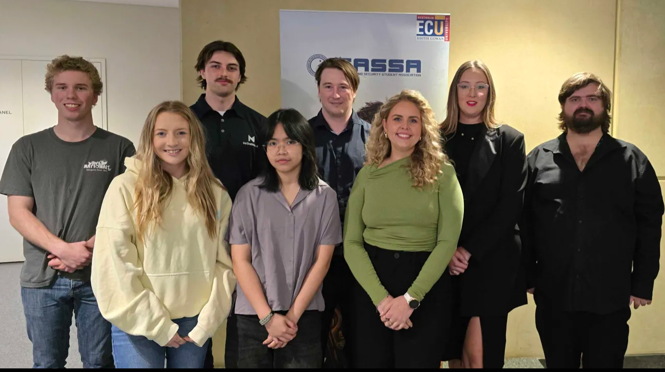 Picture of panelists with the CASSA execs